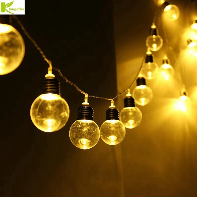 Kingoffer 20 Led Bulb Waterproof String Lights For Christmas Kingoffer 20 Led Bulb Waterproof String Lights For Christmas Party Wedding Garland Ball Outdoor Lamp