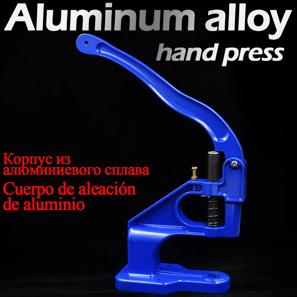 

Aluminum alloy machine.Metal buttons .eyelets.Snap. Rivet.Sewing repair tools. Clothing & Accessories.Rivets installation press