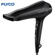 Flyco 2000 Вт Профессиональный 2-скорость и 3-настройки температуры и функции анионов фен дом Инструменты для укладки фен FH6266