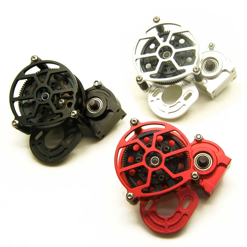 

1 Set 1/10 RC Crawler Car Center Gear Box Large tooth Straight tooth for RC 1/10 Axial SCX10 AX10 Crawler High Quality
