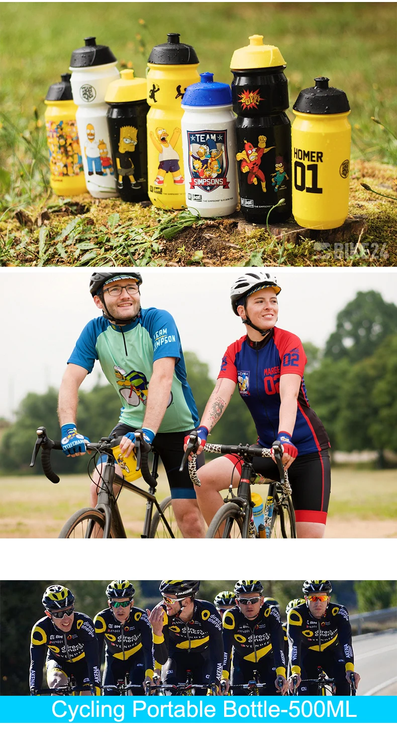 710 мл Велоспорт велосипед бутылка воды велосипед портативная бутылка-чайник для воды пластиковая Спортивная одежда для Гор велосипед