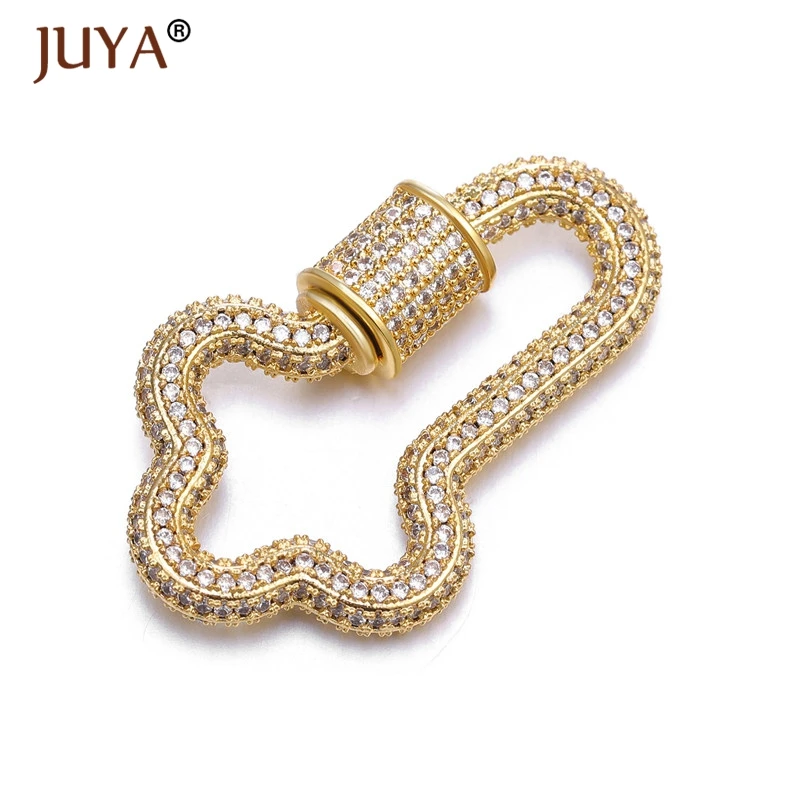 

2019 NEW Creative Luxury AAA Cubic Zirconia Hollow Cross Charm Clasps Pendant For Making Necklaces DIY Fine Jewelry Accessories