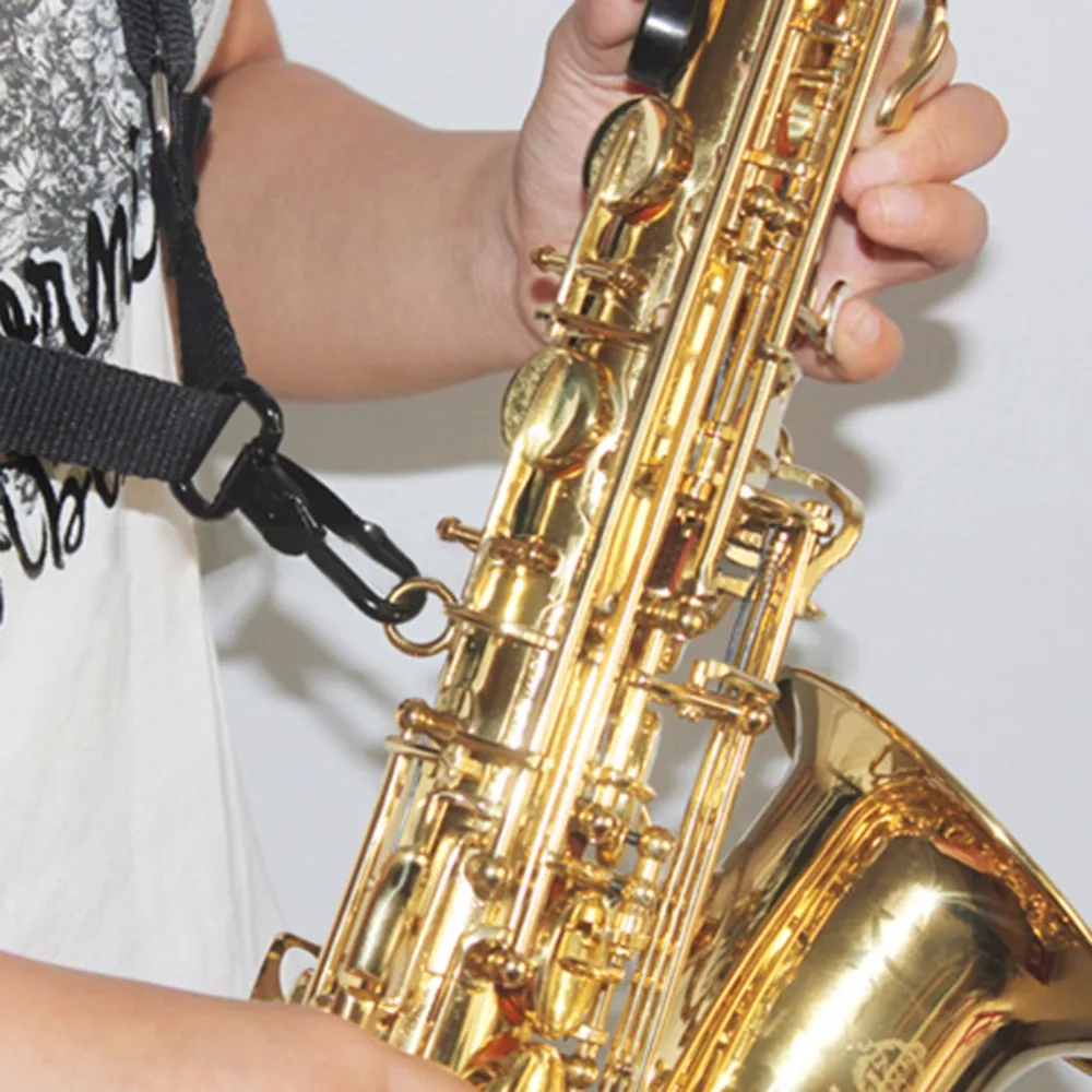 Metal Hook Saxophone Strap Shoulder Belt For Alto Tenor Saxophone Metal Hook Saxophone Strap Shoulder Belt For Alto Tenor Saxophone