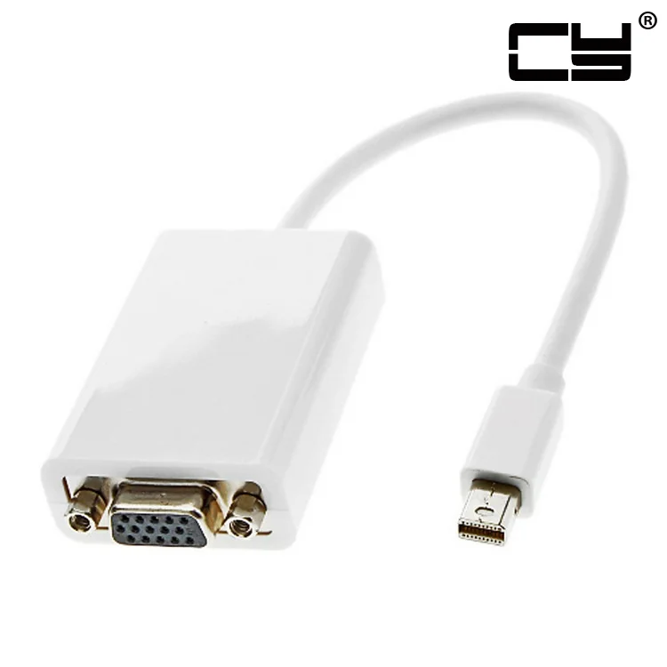 

Mini Displayport DP Source Male to VGA Female Adapter Cable for Apple Mac book iMac, Mac Mini Mac Pro Mac Book Air & Monitor