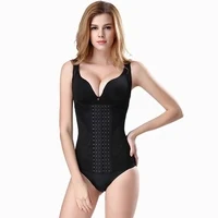 2018 г. Лидер продаж пикантные Bodyshaper белье животик Cincher дышащий редукционная полоска Shaper тонкий сталь кости талии Кнопка Seemless Корректирующее