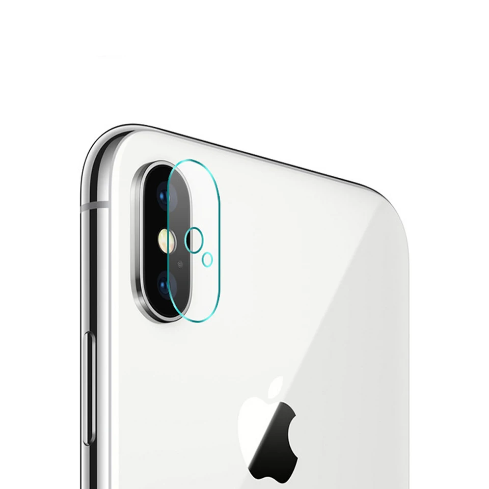 Закаленное стекло для iPhone X XS MAX 8 7 Plus 6 6S PLUS Защитное задней камеры Защитная пленка