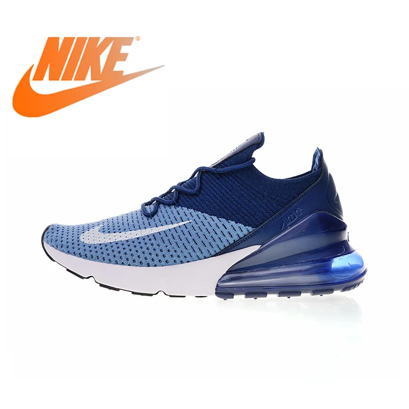 

Original Authentic Nike Air Max 270 Flyknit Men's Comfortable Running Shoes Sports Outdoor Shock Absorption and Durable AO1023