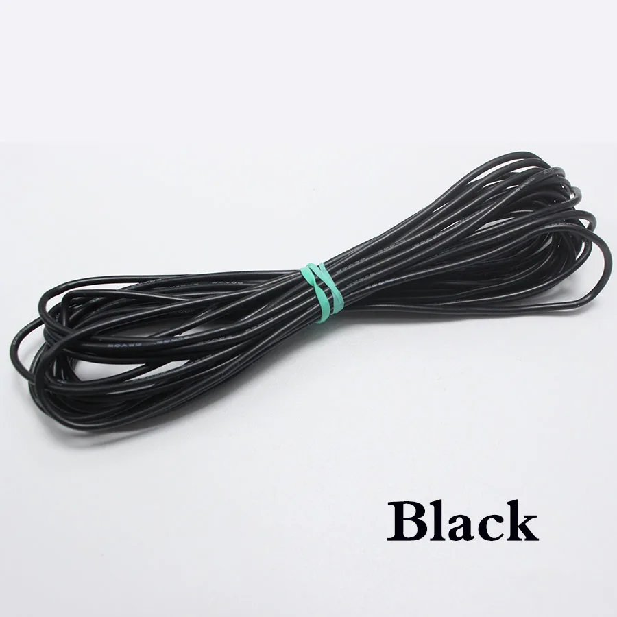1 метр 16AWG силиконовый провод ультра гибкий кабель 1,27 мм2 высокая температура тестовая линия провода
