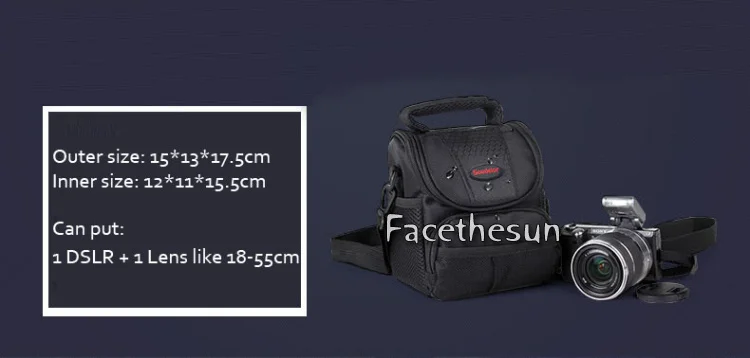 Small waterproof camera shoulder bag SDL2014-1