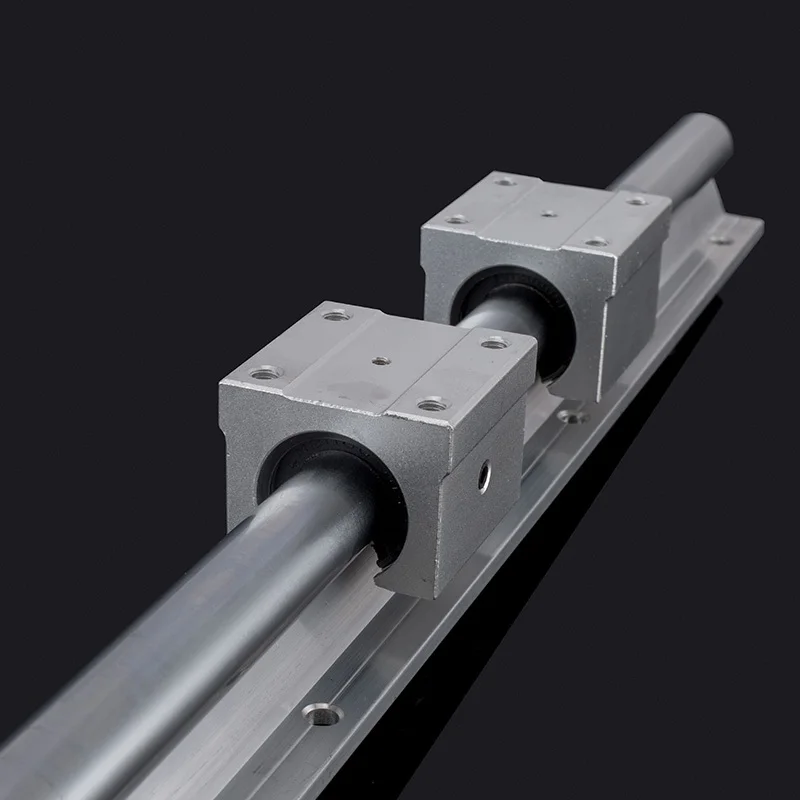 1 шт. SBR12 L 500mm/600 мм/700 мм/800 мм/900 мм опорная рельсовая линейная направляющая + 2 SBR12UU