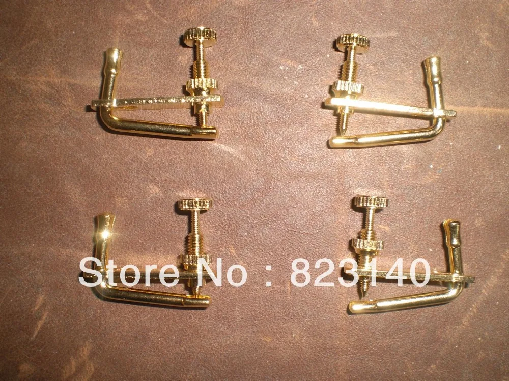 

4 PCs GOLD COLOR 02# Violin Fine tuners 3/4-4/4 Size