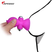 Morease Single Speed Nipple Massager Breast Vibrator Waterproof Vibrating Beads Stimulator Women font b Sex b