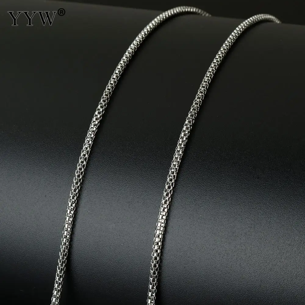 

10m/Spool Stainless Steel Jewelry Chain New 2019 Jewelry Making Findings With Plastic Spool Chains Oril Color Accessories