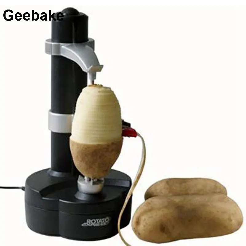 

Geebake Kitchen Practical Convenient Gadget Multifunctional Automatic Peeler Fruit And Vegetable Peeling Device