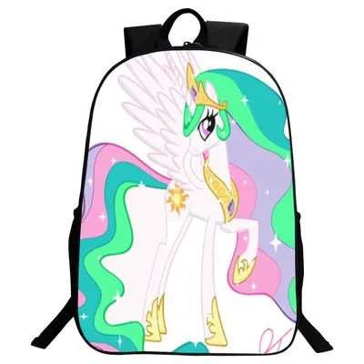 printed plush 42cm celestia 380g backpack princess bag pattern custom cute