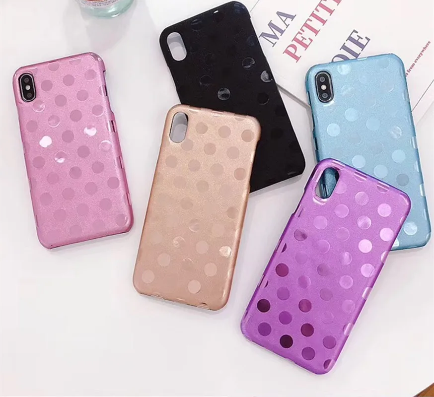 Чехол для телефона COOKZU из полиуретана и поликарбоната с блестками iPhone Xr X Xs Max 8 7 6 6s