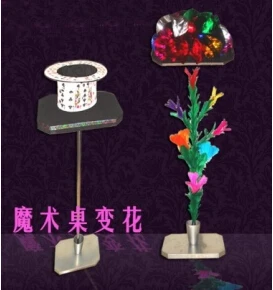 

Table To Feather Flower Shaun Flower Table And Mylar Flower Magic Trick Accessories Stage Magic Gimmick Magic Props Magican Show