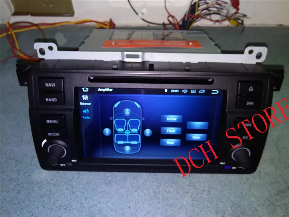 Top 7 INCH Android 9.0 8 CORE octa cor Car dvd player gps navigation For BMW E46 M3 X5 Rover 3 Series RAM carplay 30 EQ RADIO STEREO 21