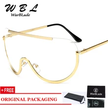 WarBLade женская большая стильная оправа для очков негабаритная Мужская бесконтактная оптическая рамка очки для женщин женские прозрачные солнцезащитные очки Новинка