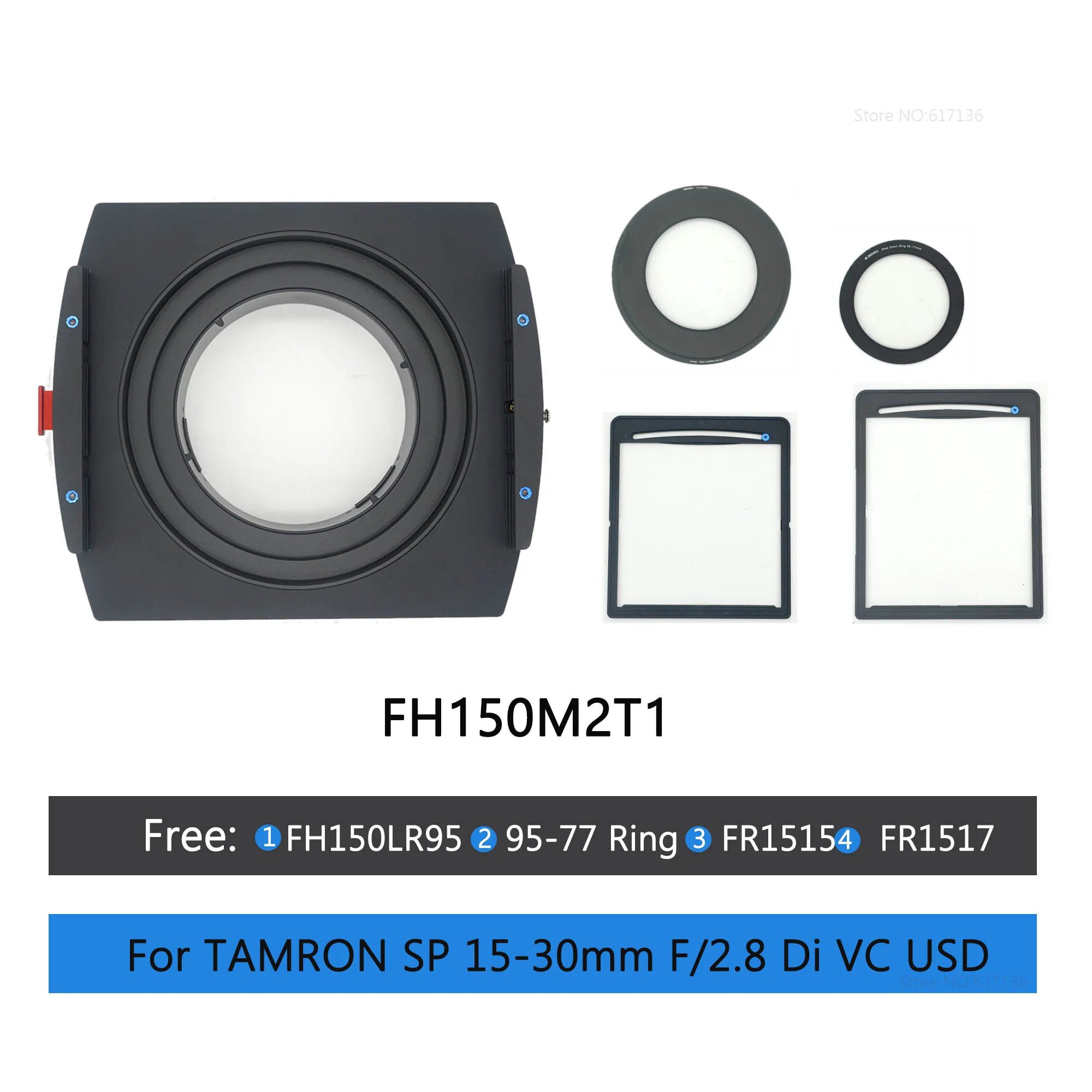 Benro FH150M2HF FH150M2BHF держатель фильтра без переходного кольца для FH150M2 FH150M2B держатель фильтра Syster - Цвет: FH150M2T1