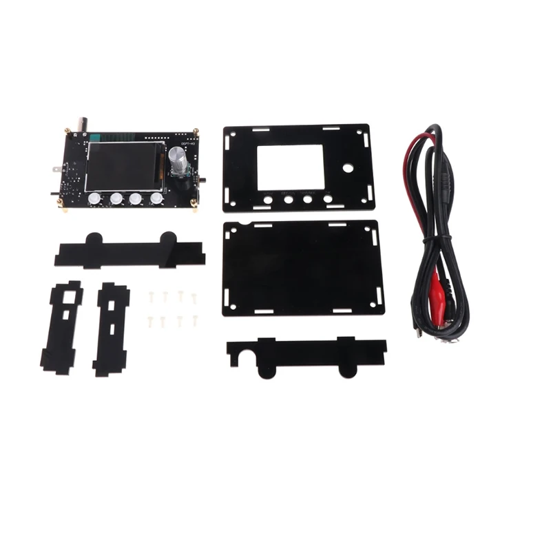 

DSO328 2.4 inch TFT Digital LCD Oscilloscope STM32 200KHz with Probe X8I2 DIY kit Alligator Clip Probe DC/AC/GND DIY Tool Sets