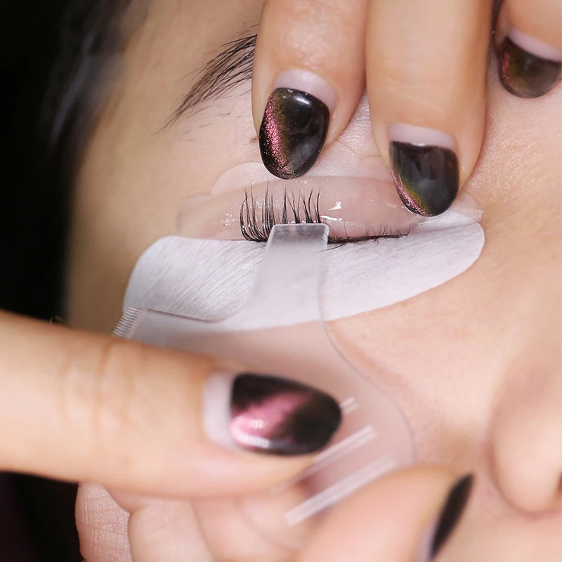 

1Pc Eyelash Comb Eyebrow Brush Curler Tool Transparent Silicone Lifting Curler Mascara Guide Applicator For Eyelash Extension