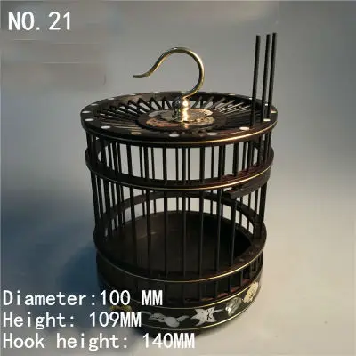 20 advanced new styles Pet reptile cage worms solid wood handmade ebony large classic models insects cage Insect box decoration