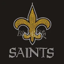 BlingQueen 25 шт./партия Корейская имитация горного хрусталя Saints Fleur de Lis Design