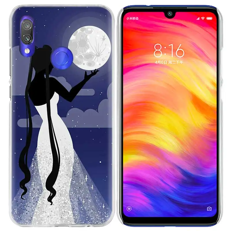 Чехол для телефона Sailor Moon Аниме Girl для Xiao mi Red mi Go Note 7 6 6A Pro S2 5 5A 4X mi A1 A2 9 mi x 3 5G 8 lite Play - Цвет: 08