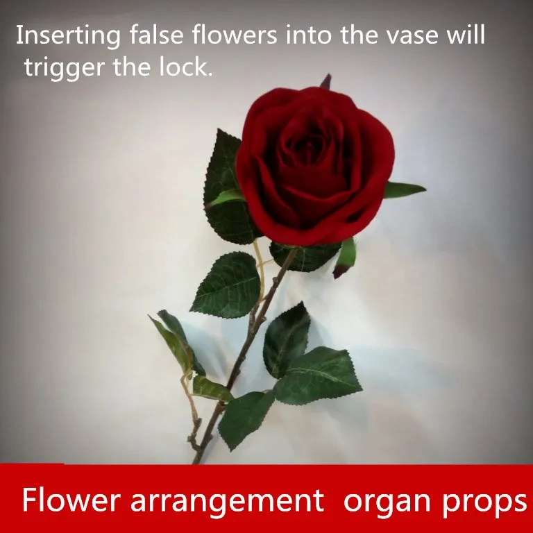 

Escape from the secret room escape room props Wireless flower arrangement unlock organ props horror game