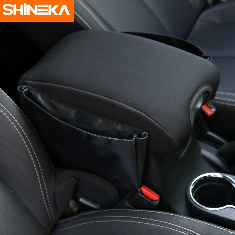 Многофункциональные тканевые подлокотники SHINEKA для украшения салона автомобиля