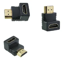 HDMI Мужской к женскому Порт Saver 90 градусов адаптер Высокое качество HDMI адаптер для мужчин и женщин