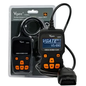 

Vgate VS890S Car Code Reader Support Multi-Brands Cars Top Brand Car Accessories