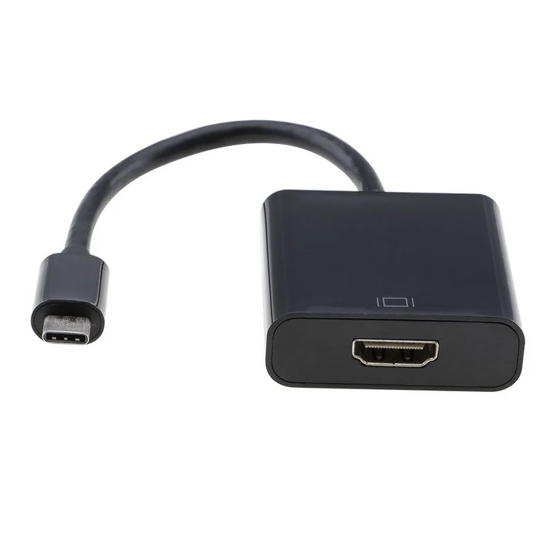 Подключите и играйте USB 3,1 type-C Мужской к HDMI Женский кабель конвертер 1080P 4K 2K адаптер не требуется программного обеспечения