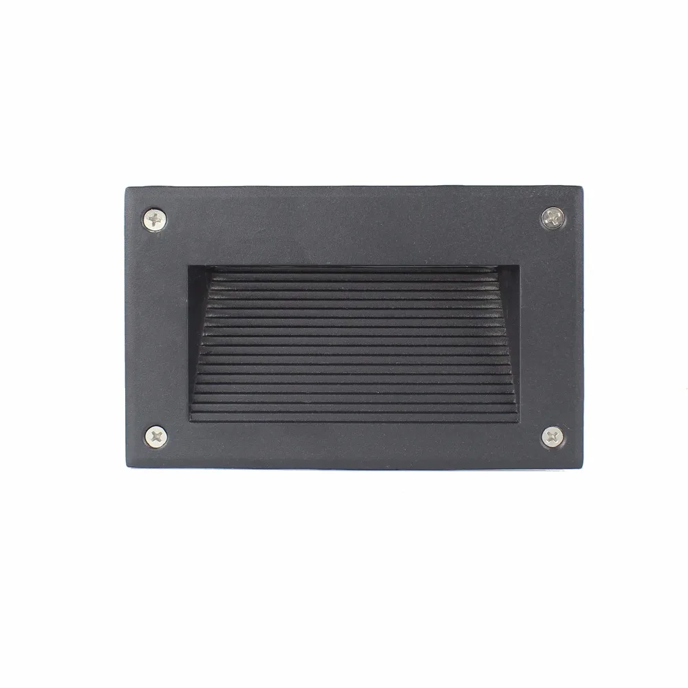 Waterproof 3W 6W Led Stair Lights AC85-265v Footlight Indoor Outdoor Wall Lamp for Garden Plaza Stairway Underground Lighting