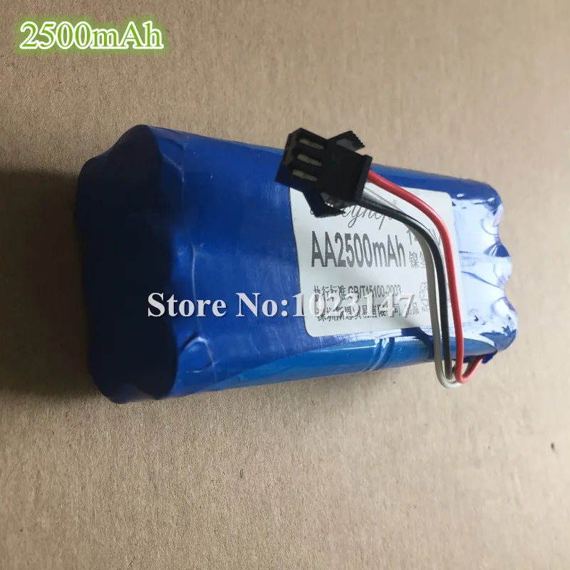 1 piece Ni-MH 2500 mAh Original Battery replacement for Seebest D730 Seebest D720 vacuum cleaner robot sweeping