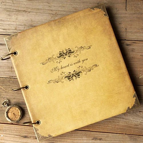 retro photo album