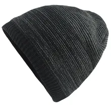 WWarm вязаная крючком Зимняя шерстяная вязаная шапка с черепом, объемная шапка, модная однотонная теплая шапка, плотная шапка m301212