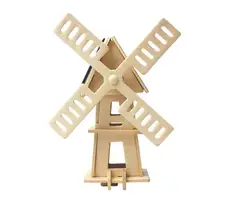 Веселые мини Классические игрушки Ветряные мельницы Модель с солнечной Игрушечные лошадки для детей подарок для ребенка на день рождения