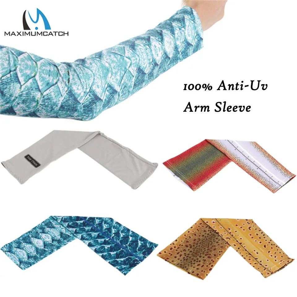 

Maximumcatch Anti-UV Quick Drying Fishing Arm Sleeves Breathble Fishskin Elbow Support Sleeves