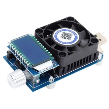 

Dc Electronic Load Tester 35W 5A Lcd Display Adjustable Constant Current Aging Resistor Discharger Voltage Current Power Batte