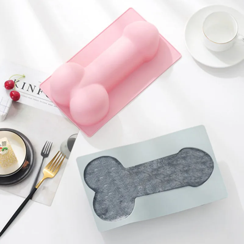 1 шт. 3D пенис DIY помадка для украшения торта силиконовая форма одной вечеринки