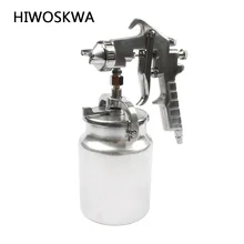 HIMOSKWA Горячая 1000 мл 2 мм Насадка Профессиональный пистолет-распылитель мини-краскораспылители Аэрограф для краски автомобиля