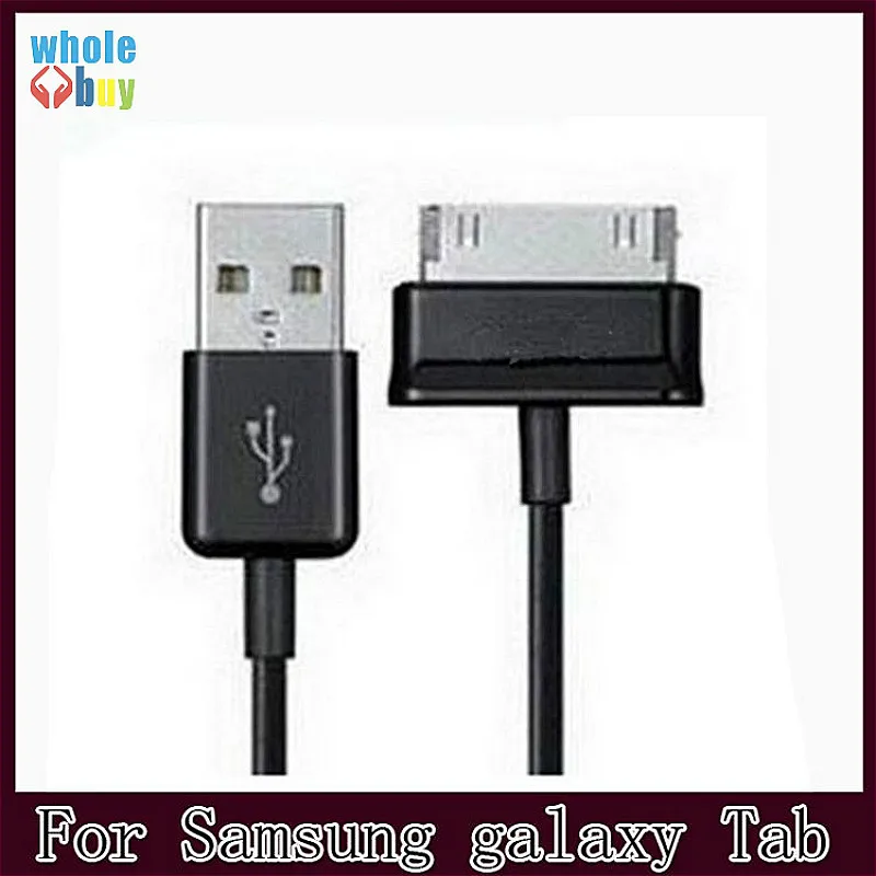 100 шт./лот черный 1 м 2 3 Usb кабель для передачи данных и зарядки Samsung Galaxy Tab Tablet 10 7 0 P1000