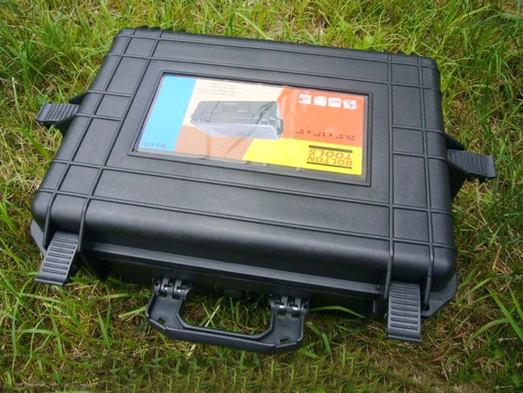 high quality Waterproof tool case toolbox Camera Case Instrument box suitcase Impact resistant sealed with pre-cut foam lining