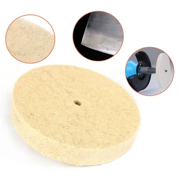 

Thickness Drill Grinding Wheel Buffing Wheel Felt Wool Polishing Pad Abrasive Disc For Bench Grinder Rotary Tool 10mm Diameter
