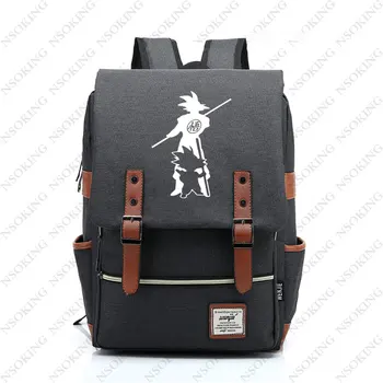 

Dragon Ball Z Backpack New Personalized Anime Son Goku Student School Canvas Bag Fashion Men Women vintage Travel Backpacks