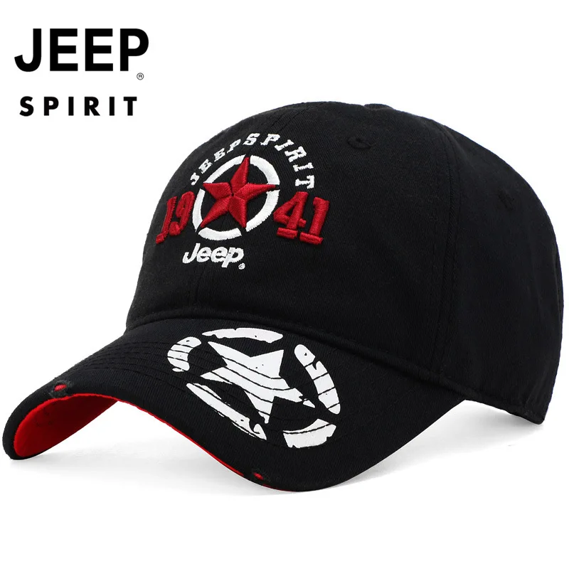 Оригинальная бейсбольная кепка JEEP SPIRIT, мужские кепки унисекс, шапка для папы, шапка с надписью из чистого хлопка, уличная Регулируемая уличная Кепка s gorra hombre