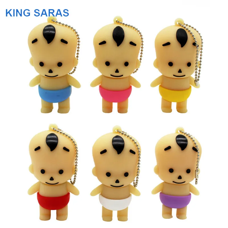 KING SARAS красивые шпильки желтый красный фиолетовый withe color Mini baby usb флэш-накопитель usb 2,0 4 ГБ 8 ГБ 16 ГБ 32 ГБ 64 ГБ флешка, подарок usb