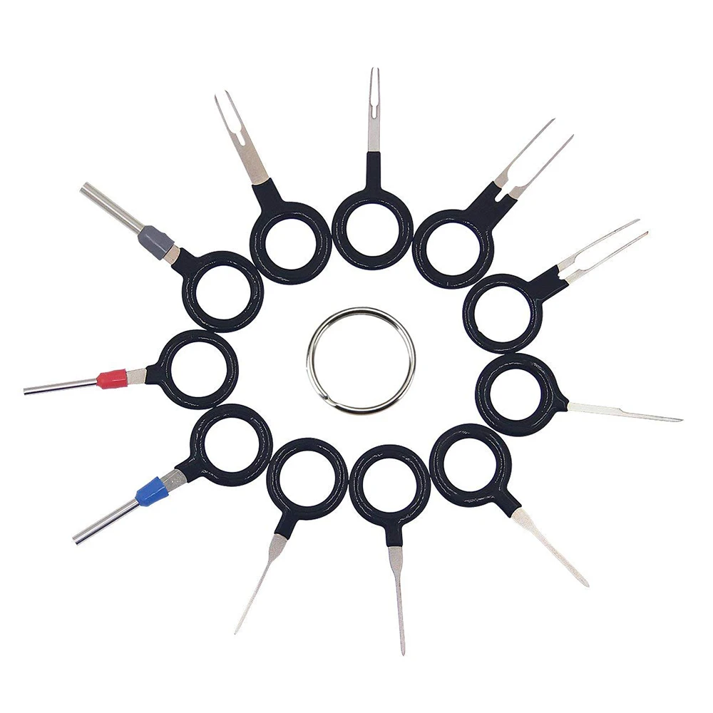 

Automotive Plug Terminal Remove Tool Set Key Pin Car Electrical Wire Crimp Connector Extractor Kit Accessories 3pcs 8pcs 11pcs